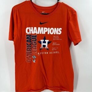 Houston Astros Nike American‎ League Champions ShortSleeve Shirt
